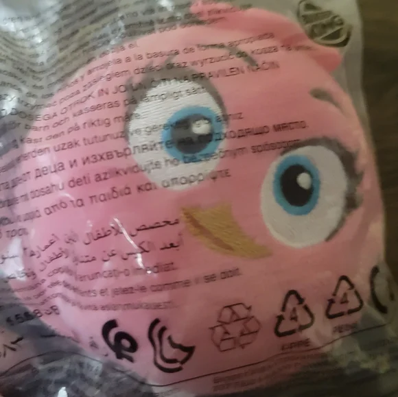 5/$10 Angry Birds Burger King Toy Pink 2021 - Picture 3 of 6